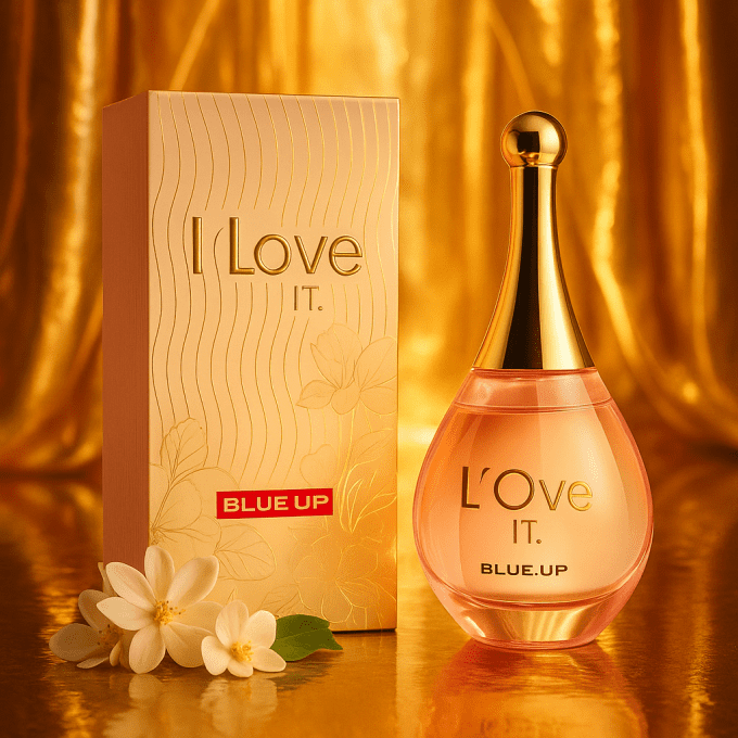 BLUE UP I LOVE IT WOMEN – Eau de parfum femme 100 ml | Inspiration florale fruitée et musquée