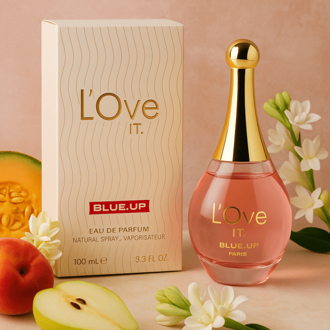 BLUE UP I LOVE IT WOMEN – Eau de parfum femme 100 ml | Inspiration florale fruitée et musquée