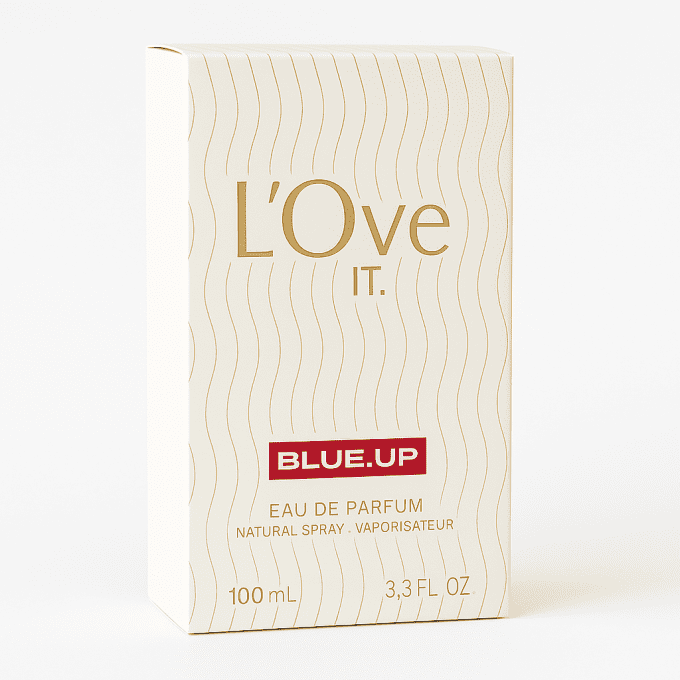 BLUE UP I LOVE IT WOMEN – Eau de parfum femme 100 ml | Inspiration florale fruitée et musquée