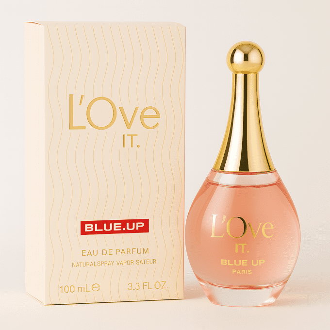 BLUE UP I LOVE IT WOMEN – Eau de parfum femme 100 ml | Inspiration florale fruitée et musquée