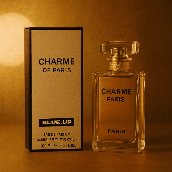 BLUE UP CHARME DE PARIS – Eau de parfum femme 100 ml | Inspiration florale poudrée et aldéhydée