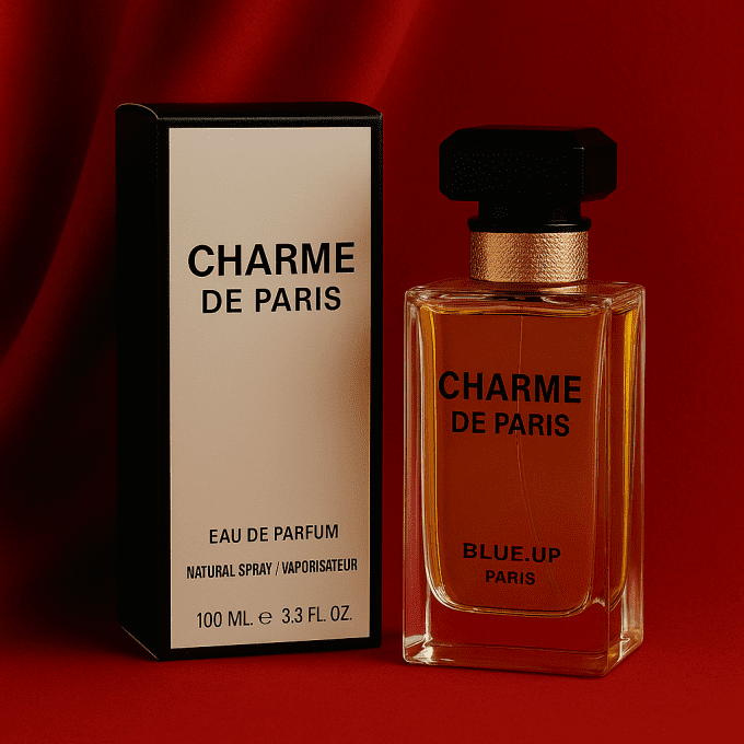 BLUE UP CHARME DE PARIS – Eau de parfum femme 100 ml | Inspiration florale poudrée et aldéhydée