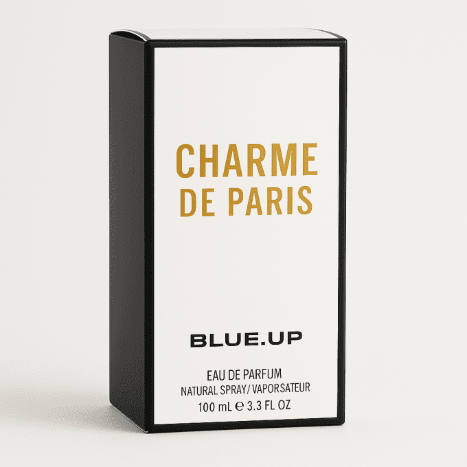 BLUE UP CHARME DE PARIS – Eau de parfum femme 100 ml | Inspiration florale poudrée et aldéhydée