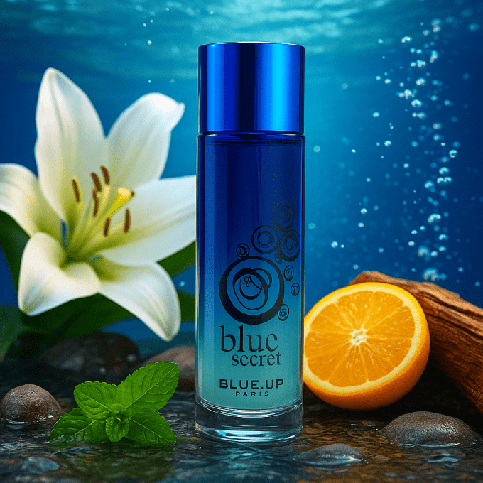 BLUE UP BLUE SECRET WOMEN – Eau de parfum femme 100 ml | Inspiration florale orientale et sucrée