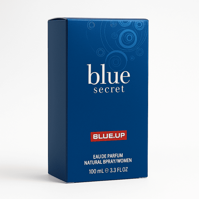 BLUE UP BLUE SECRET WOMEN – Eau de parfum femme 100 ml | Inspiration florale orientale et sucrée