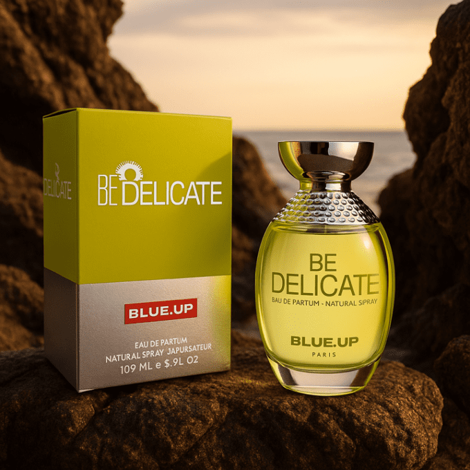 BLUE UP BE DELICATE – Eau de parfum femme 100 ml | Inspiration florale fruitée et fraîche