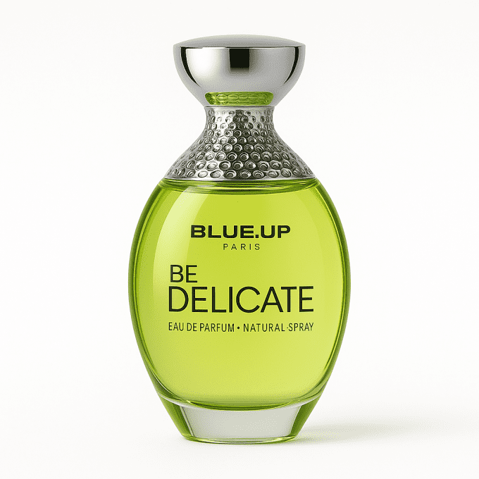 BLUE UP BE DELICATE – Eau de parfum femme 100 ml | Inspiration florale fruitée et fraîche