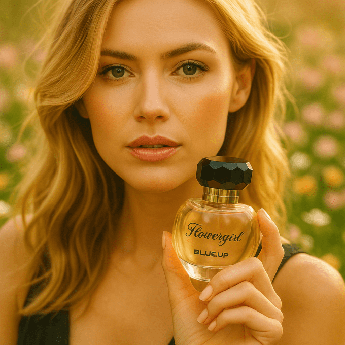 BLUE UP FLOWER GIRL WOMEN – Eau de parfum femme 100 ml | Inspiration florale orientale et gourmande