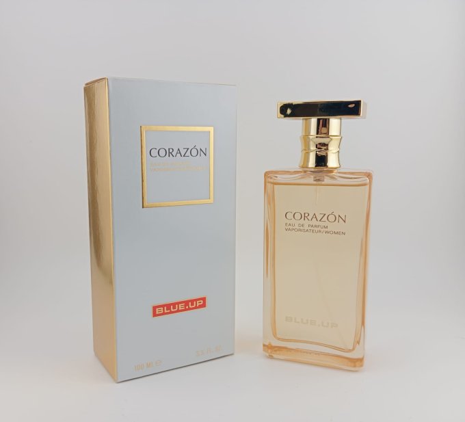 BLUE UP CORAZON – Eau de parfum femme 100 ml | Inspiration florale chyprée et fruitée