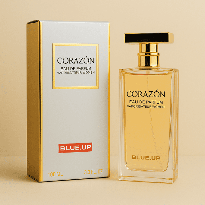 BLUE UP CORAZON – Eau de parfum femme 100 ml | Inspiration florale chyprée et fruitée