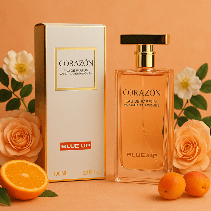 BLUE UP CORAZON – Eau de parfum femme 100 ml | Inspiration florale chyprée et fruitée