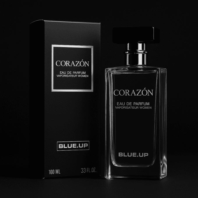 BLUE UP CORAZON – Eau de parfum femme 100 ml | Inspiration florale chyprée et fruitée