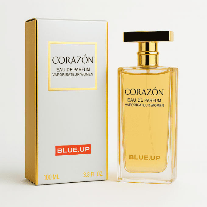 BLUE UP CORAZON – Eau de parfum femme 100 ml | Inspiration florale chyprée et fruitée