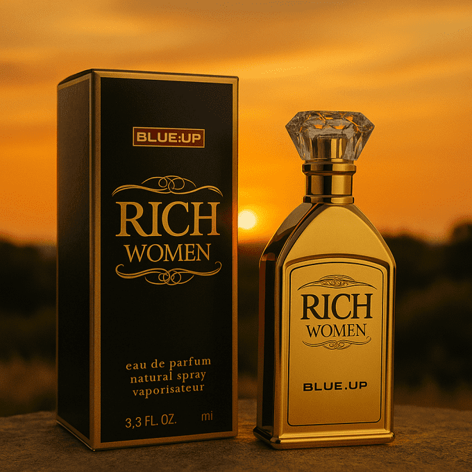 BLUE UP RICH WOMEN – Eau de parfum femme 100 ml | Inspiration florale fruitée et orientale