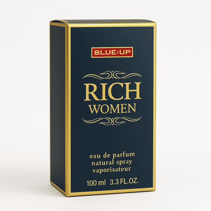 BLUE UP RICH WOMEN – Eau de parfum femme 100 ml | Inspiration florale fruitée et orientale