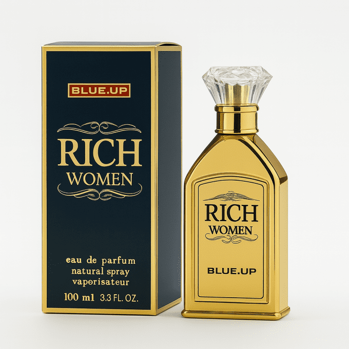 BLUE UP RICH WOMEN – Eau de parfum femme 100 ml | Inspiration florale fruitée et orientale
