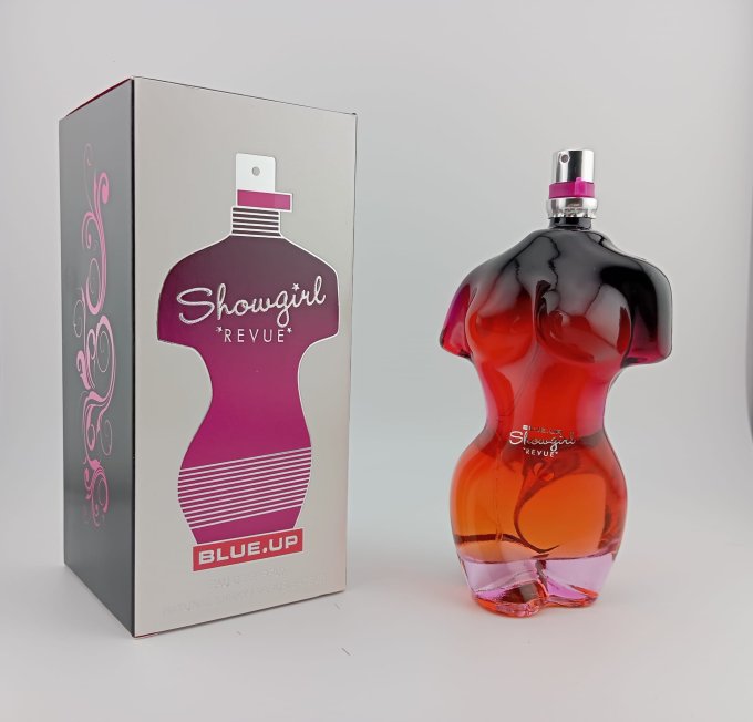 BLUE UP SHOWGIRL WOMEN – Eau de parfum femme 100 ml | Inspiration florale orientale et poudrée