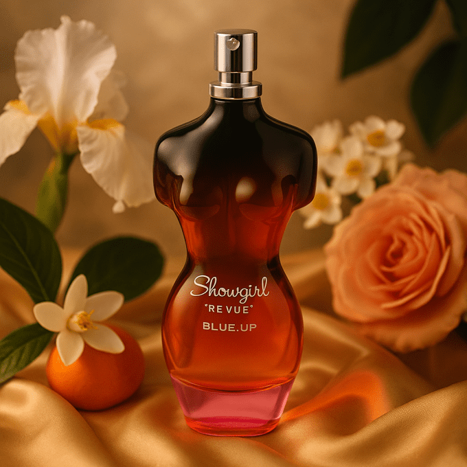 BLUE UP SHOWGIRL WOMEN – Eau de parfum femme 100 ml | Inspiration florale orientale et poudrée