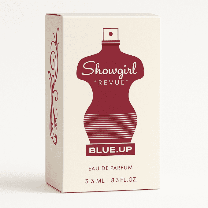 BLUE UP SHOWGIRL WOMEN – Eau de parfum femme 100 ml | Inspiration florale orientale et poudrée