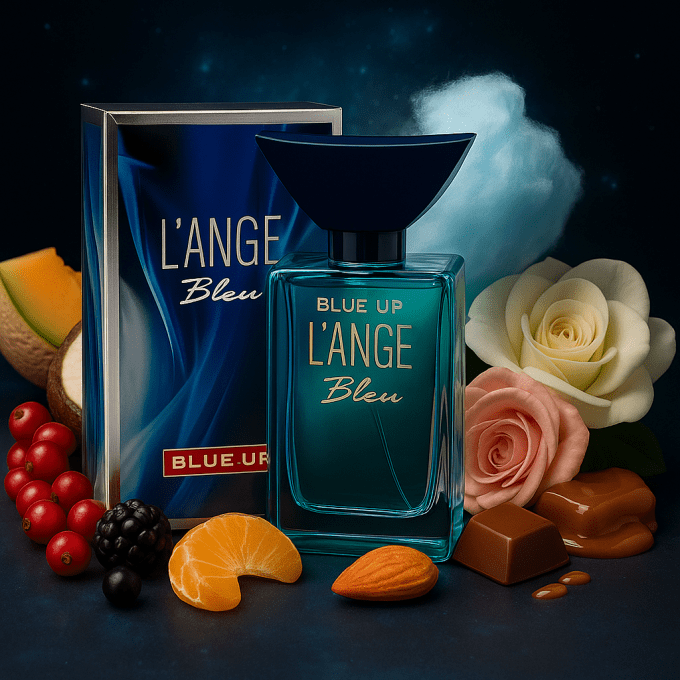 BLUE UP L’ANGE BLEU WOMEN – Eau de parfum femme 100 ml | Inspiration orientale gourmande et fruitée