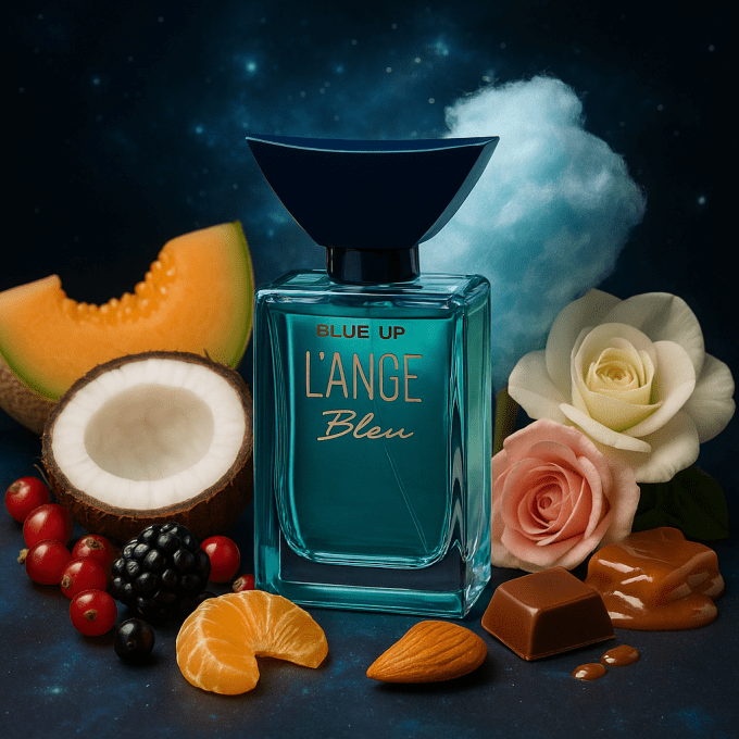 BLUE UP L’ANGE BLEU WOMEN – Eau de parfum femme 100 ml | Inspiration orientale gourmande et fruitée