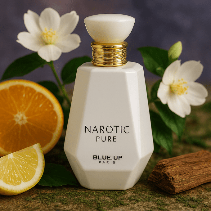 BLUE UP NAROTIC PURE WOMEN – Eau de parfum femme 100 ml | Inspiration florale blanche et boisée