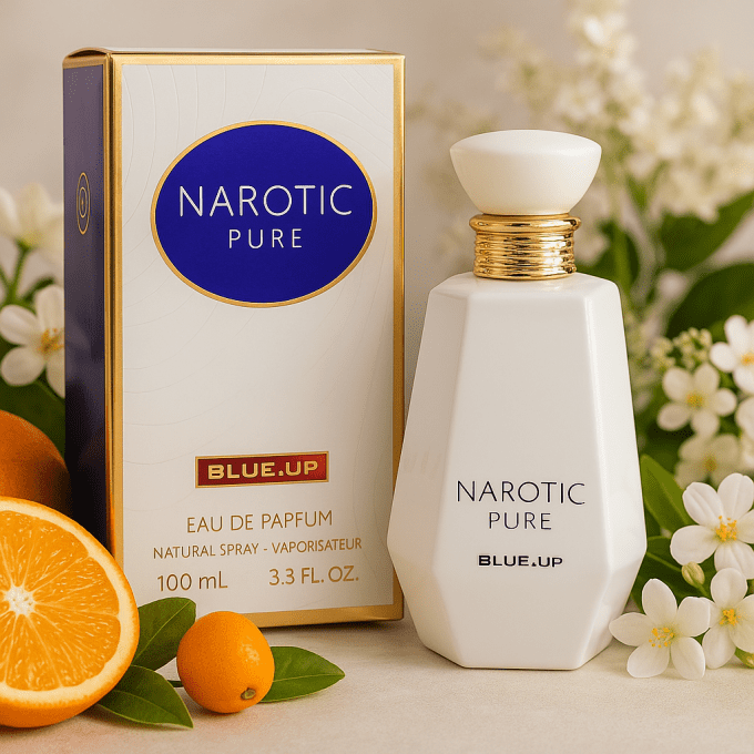 BLUE UP NAROTIC PURE WOMEN – Eau de parfum femme 100 ml | Inspiration florale blanche et boisée