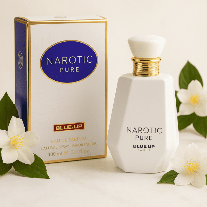 BLUE UP NAROTIC PURE WOMEN – Eau de parfum femme 100 ml | Inspiration florale blanche et boisée