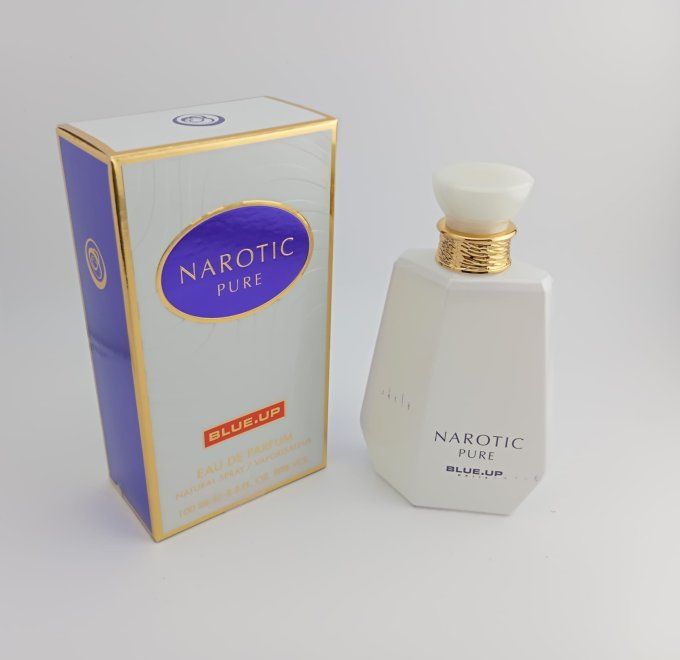 BLUE UP NAROTIC PURE WOMEN – Eau de parfum femme 100 ml | Inspiration florale blanche et boisée