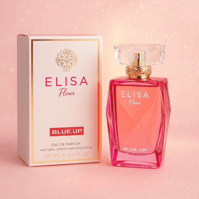 BLUE UP ELISA FLEUR WOMEN – Eau de parfum femme 100 ml | Inspiration florale gourmande et fruitée