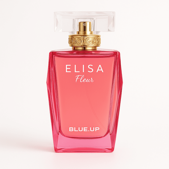 BLUE UP ELISA FLEUR WOMEN – Eau de parfum femme 100 ml | Inspiration florale gourmande et fruitée