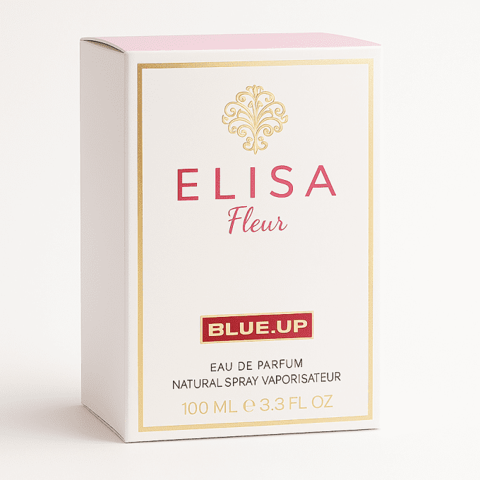 BLUE UP ELISA FLEUR WOMEN – Eau de parfum femme 100 ml | Inspiration florale gourmande et fruitée