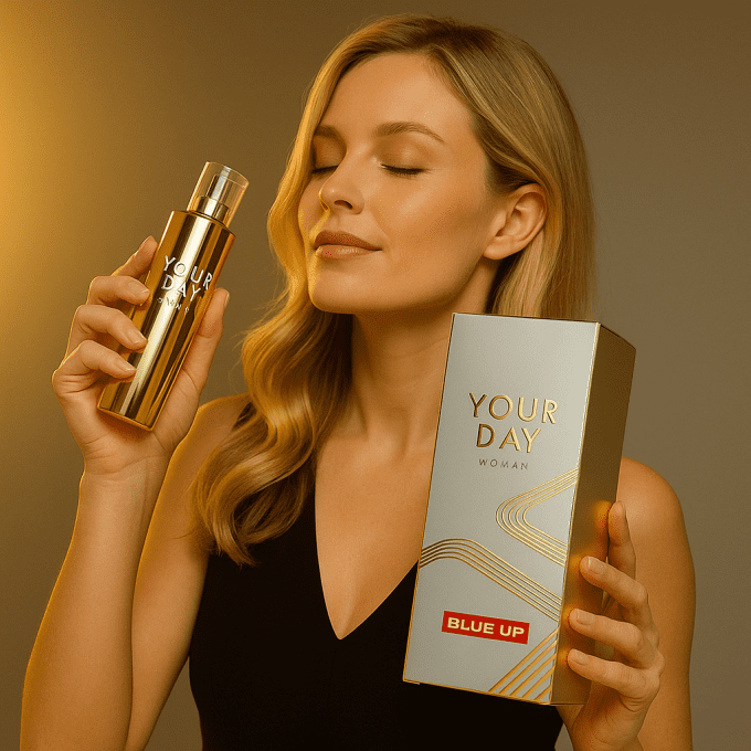 BLUE UP YOUR DAY WOMEN – Eau de parfum femme 100 ml | Inspiration florale fraîche et lumineuse