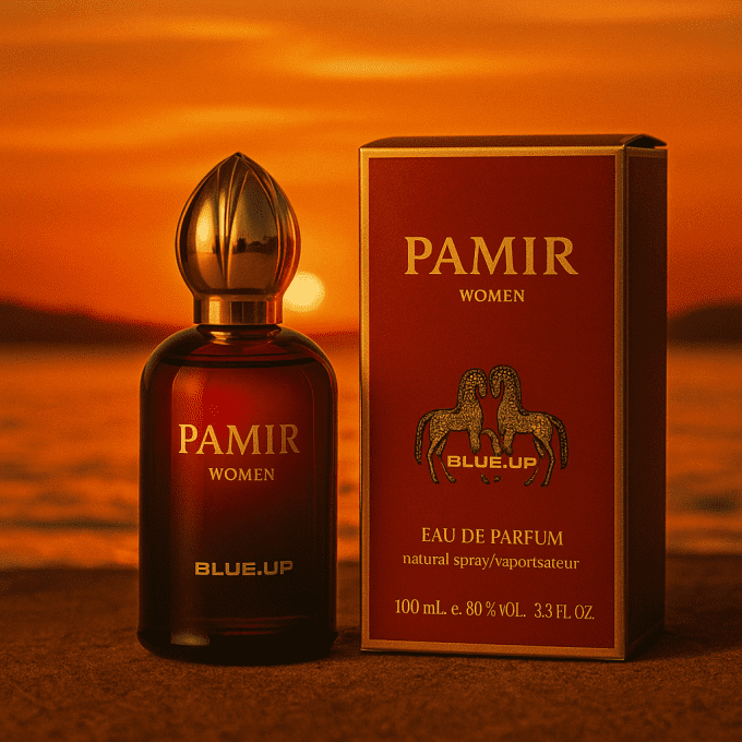 BLUE UP PAMIR WOMEN – Eau de parfum femme 100 ml | Inspiration orientale fruitée et vanillée