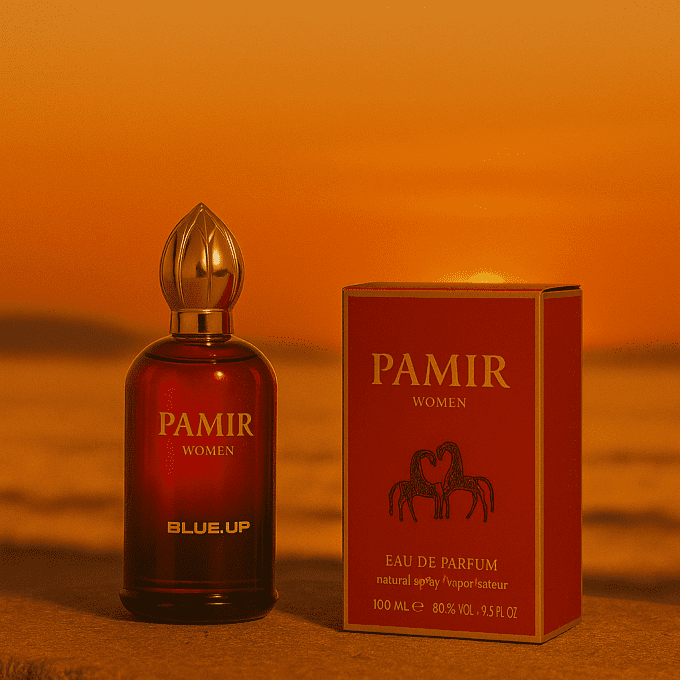 BLUE UP PAMIR WOMEN – Eau de parfum femme 100 ml | Inspiration orientale fruitée et vanillée