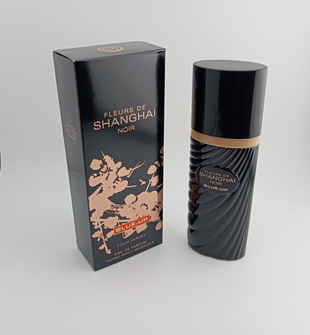 BLUE UP FLEUR DE SHANGHAI NOIR WOMEN – Eau de parfum femme 100 ml | Inspiration orientale florale et