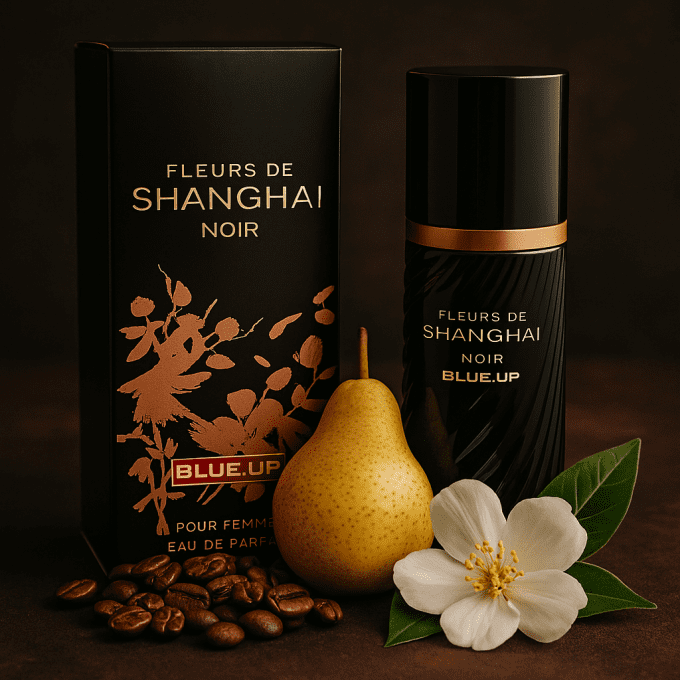 BLUE UP FLEUR DE SHANGHAI NOIR WOMEN – Eau de parfum femme 100 ml | Inspiration orientale florale et