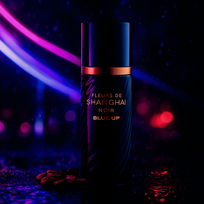 BLUE UP FLEUR DE SHANGHAI NOIR WOMEN – Eau de parfum femme 100 ml | Inspiration orientale florale et