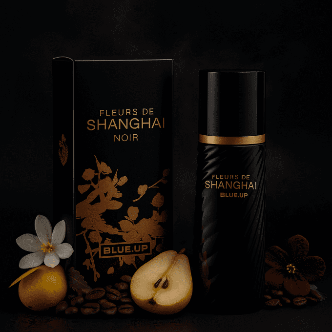 BLUE UP FLEUR DE SHANGHAI NOIR WOMEN – Eau de parfum femme 100 ml | Inspiration orientale florale et