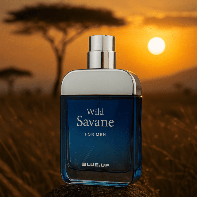 Blue-Up Wild Savane – Eau de parfum homme | Fraîcheur boisée aromatique