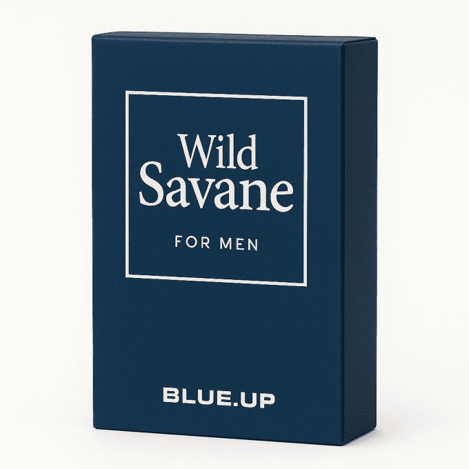 Blue-Up Wild Savane – Eau de parfum homme | Fraîcheur boisée aromatique