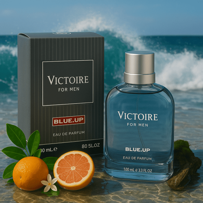 Blue-Up Victoire – Eau de parfum homme | Accord marin boisé