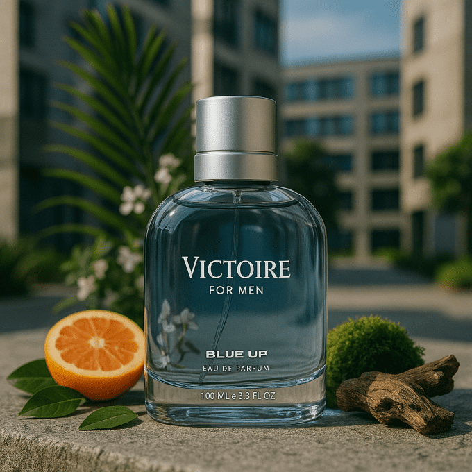 Blue-Up Victoire – Eau de parfum homme | Accord marin boisé