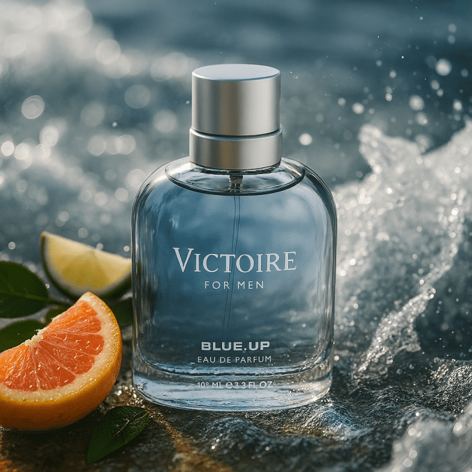 Blue-Up Victoire – Eau de parfum homme | Accord marin boisé