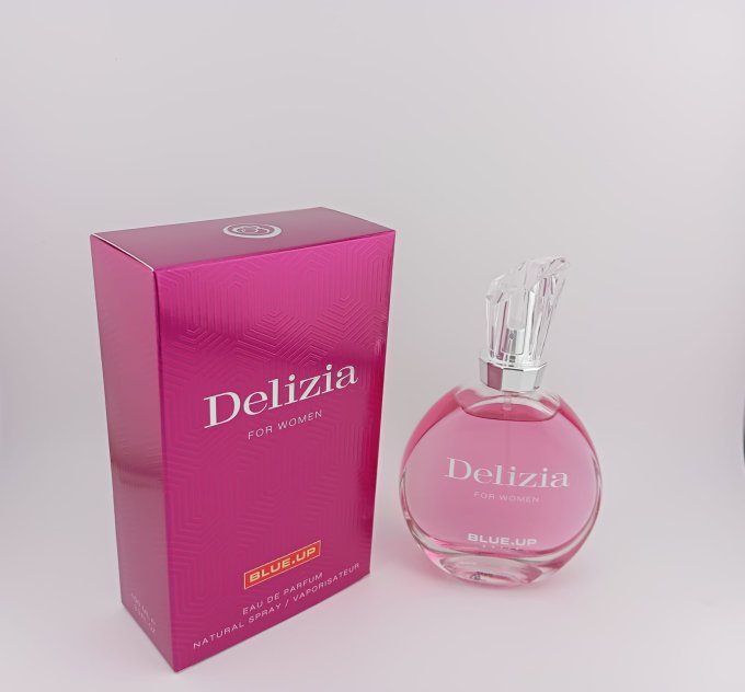 BLUE UP DELIZIA – Eau de parfum femme 100 ml | Inspiration florale boisée et épicée