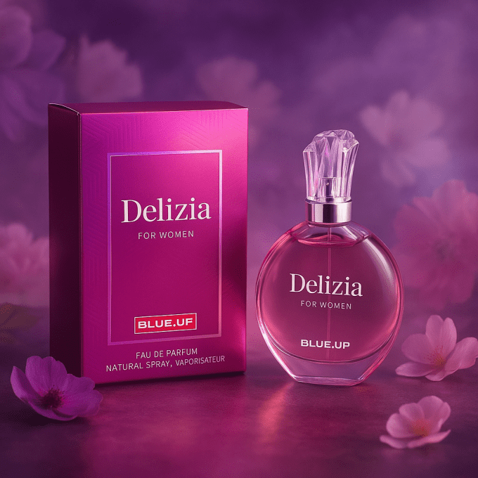 BLUE UP DELIZIA – Eau de parfum femme 100 ml | Inspiration florale boisée et épicée