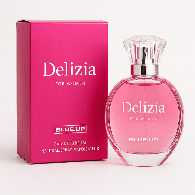 BLUE UP DELIZIA – Eau de parfum femme 100 ml | Inspiration florale boisée et épicée