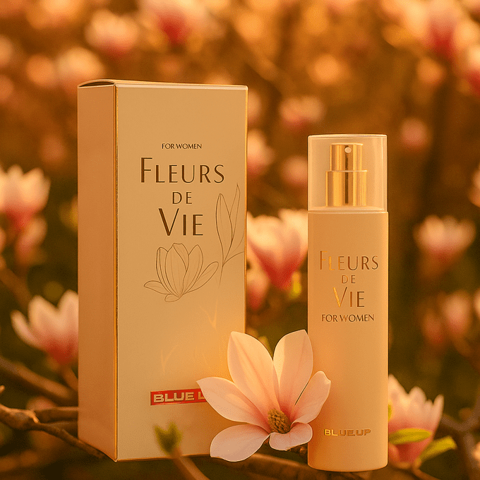 BLUE UP FLEURS DE VIE – Eau de parfum femme 100 ml | Inspiration florale boisée et délicate