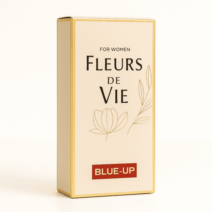 BLUE UP FLEURS DE VIE – Eau de parfum femme 100 ml | Inspiration florale boisée et délicate