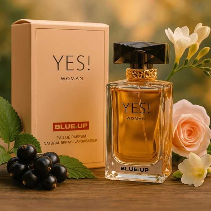 BLUE UP YES ! – Eau de parfum femme 100 ml | Inspiration chyprée florale et boisée